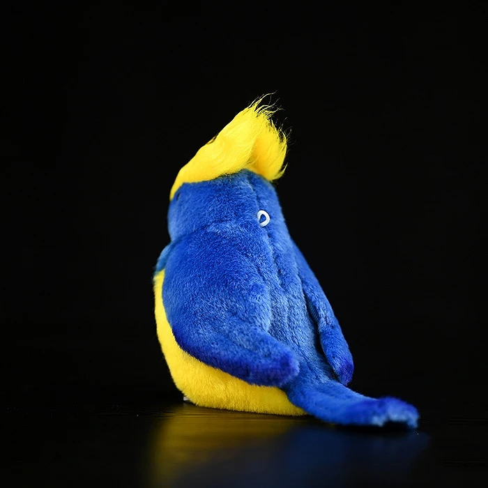 Coronet Vogel Puppe Simulation Plüschtier Anhänger — Realistisches, weiches Kuscheltier als Anhänger für Kinder, ideal zum Spielen und als dekoratives Element. — foto 3