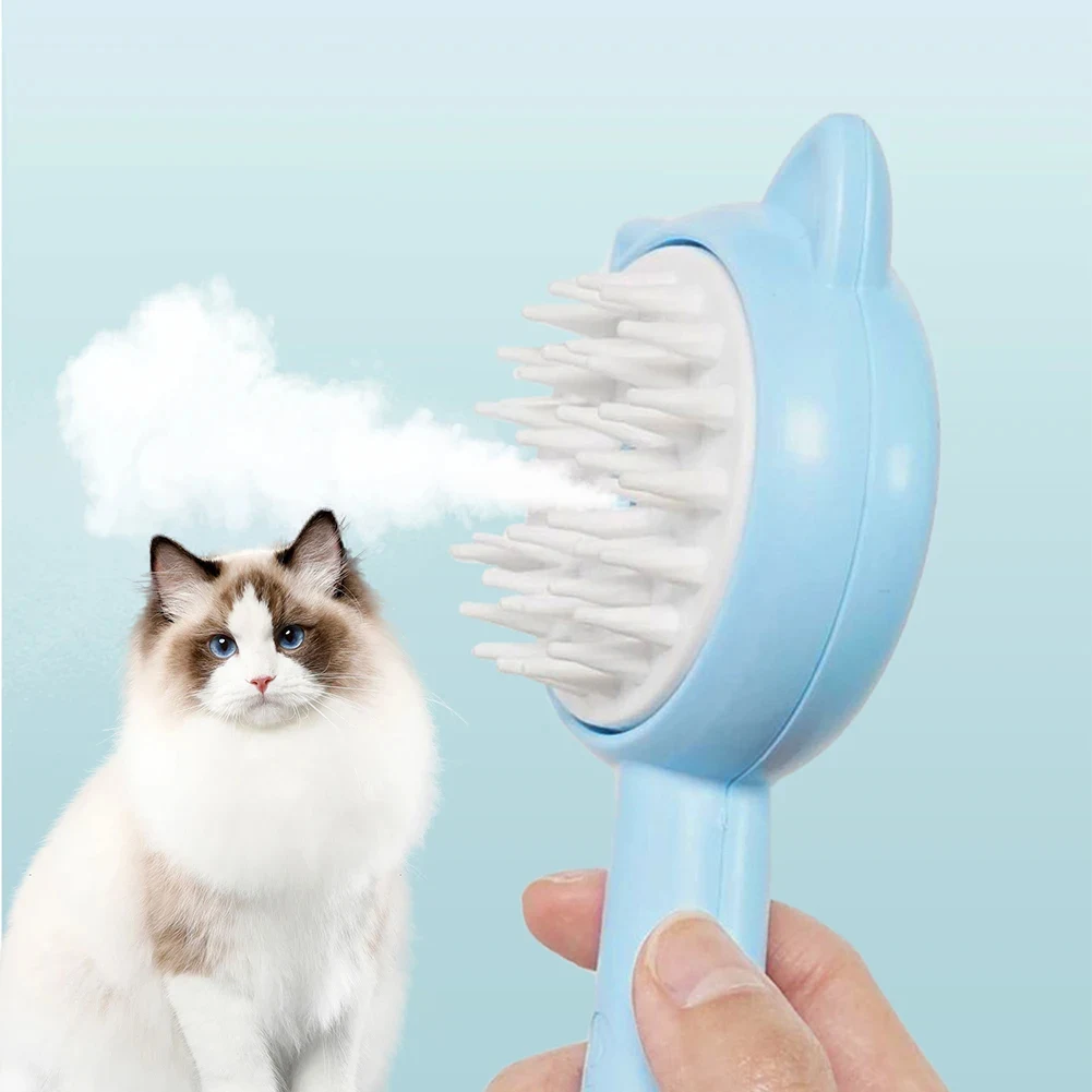 Hair Cleaning Brush With Mist, Multifunctional, Rechargeable, Self Cleaning Slicker Brush for Pets, Dogs and Cats Groomi — photo 9