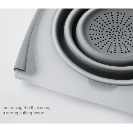 Title 8, Innovative 3 in 1 Chopping Board Detachable Fol...