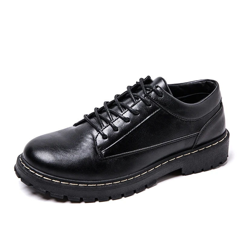 Men's Casual Bright Leather Shoes offer comfort and style. Perfect for everyday wear, these shoes combine a modern desig — photo 3