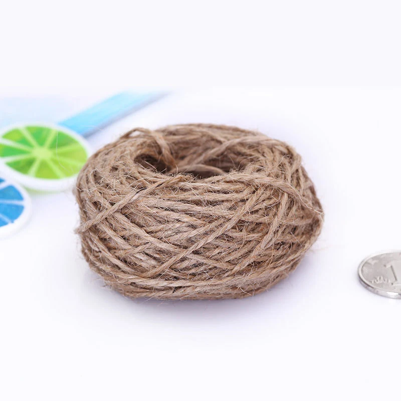 Title 4, Colorful hemp rope for crafting, decoration, an...