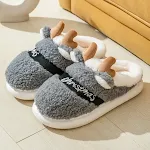 Lindas Zapatillas de Plataforma Antideslizantes para Parejas Hogar Interiores Suaves y Cómodas Diseño Encantador y Seguro Perfectas para el Relax — foto 5