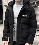 Men's down jacket, lightweight and warm for cold weather. Water-resistant, modern design, and superior comfort for winte — photo 1
