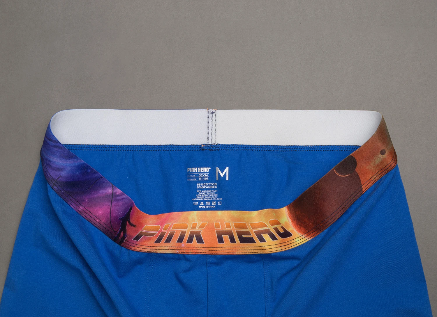 Title 2, Mens Cotton Pull Frame Boxer Briefs with Speci...