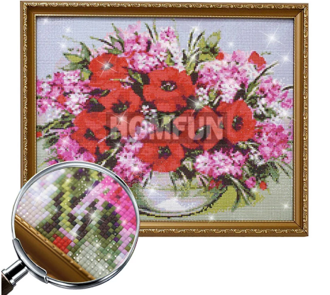 Title 10, Kit Pittura Diamante 5D Rosa con Farfalla Arte ...