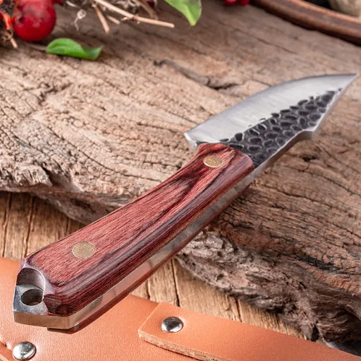 Title 3, Household Multi-purpose Knife with Leather Shea...