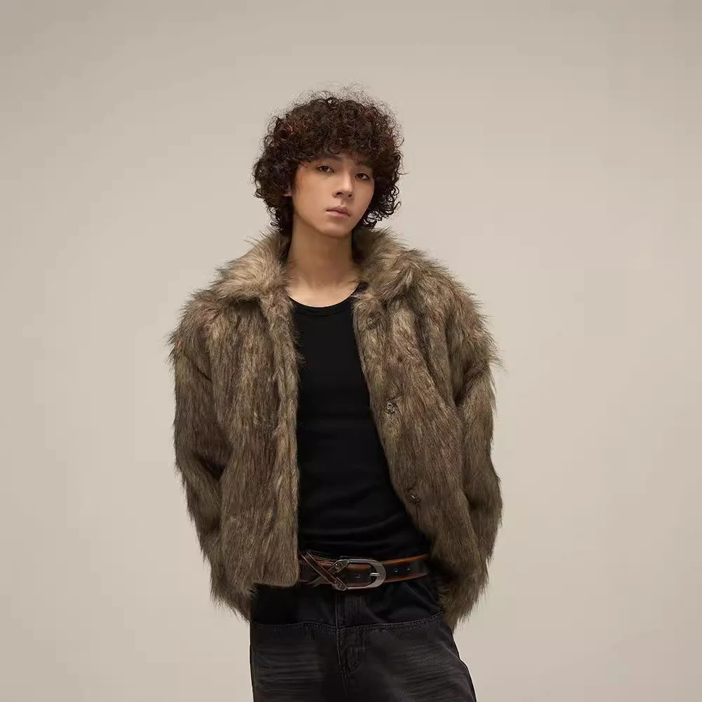 Winter Maychao Environmental Protection Fur Jacket Men's Design Sense. Stylish and warm winter jacket offering excellent — photo 1