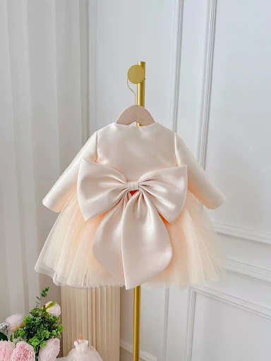 Title 10, Mädchen Sommerkleid Langarm-Mantel Pettiskirt C...