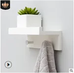 White 2 hooks