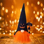 Enfeites de Halloween Boneco de pelúcia Rudolf com luz. Decore com fofura e ilumine suas festas de fim de ano. — foto 8