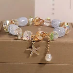 Pulseira de Estrela do Mar Estilo Mori Simples para Estudantes, Namoradas e Irmãs, Acessório Charmoso e Delicado. — foto 3