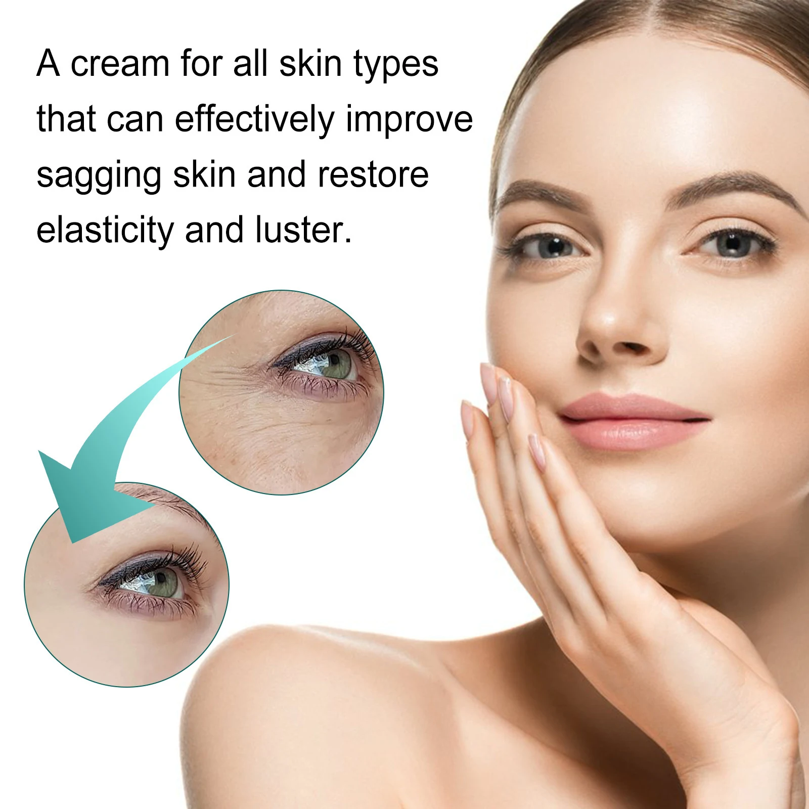 Creme facial hidratante firmador e clareador para uma pele radiante e jovial. Reduz rugas e melhora a elasticidade da pele. — foto 3