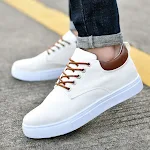 Men's Breathable Casual Canvas Shoes Korean Style Trend, offering all-day comfort and a stylish look for everyday wear. — photo 9