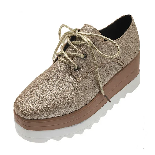 Title 4, Lace-up Plus Size High Heel Fashion Womens Sho...
