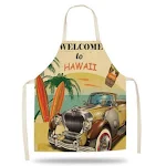 Household Halter Anti-fouling Linen Apron Stylish and practical protection from spills and stains while cooking and doin — photo 1