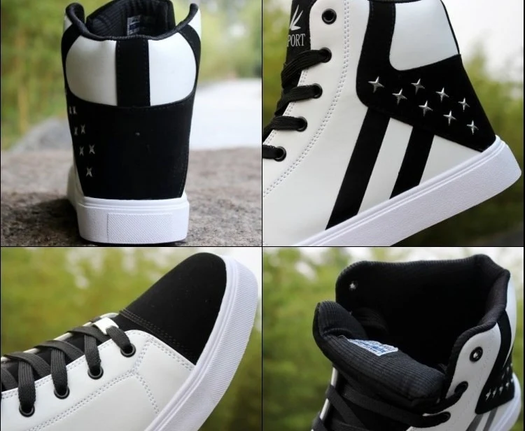Title 1, Koreaanse casual high-top sneakers in Britse st...