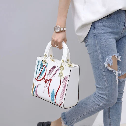 Title 1, Sequin Embroidered Pu Handbags Portable Messeng...