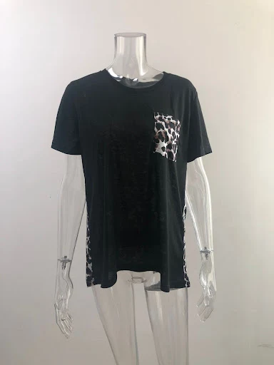 Title 6, Womens Loose Plus Size Leopard Print Womens S...