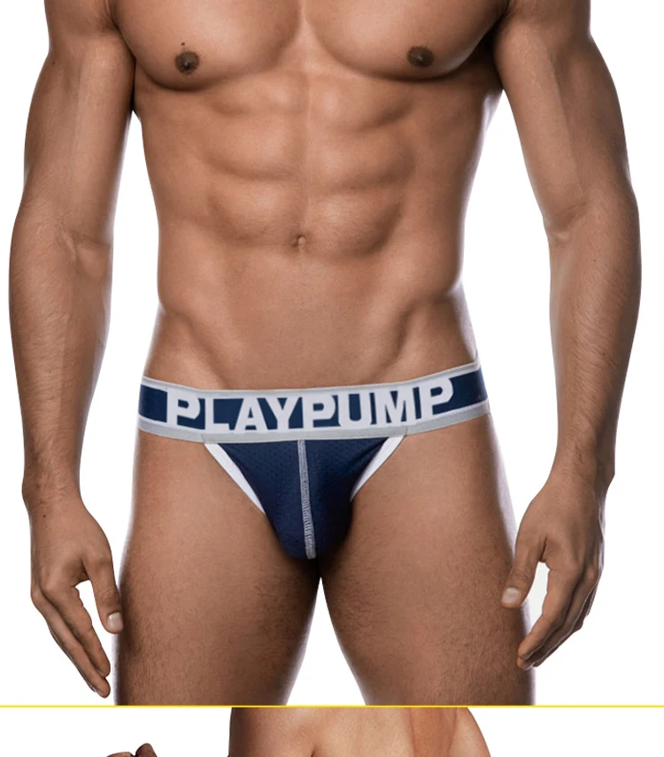 Title 4, Mens Revealing Hip T-shaped Low-waisted Quick-...