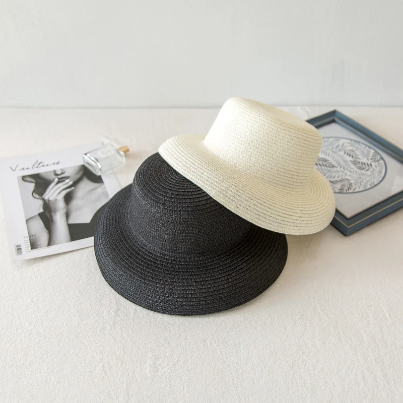 Title 4, Ladies Vacation Beach Flat Top Straw Hat