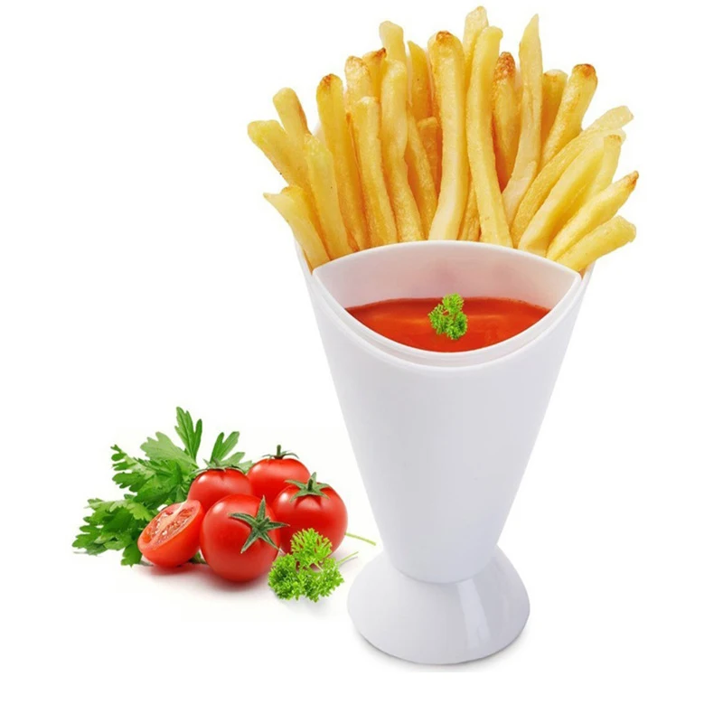Title 3, Western French Fries and Vegetable Salad Cup. C...