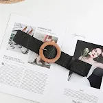 Round Buckle Black