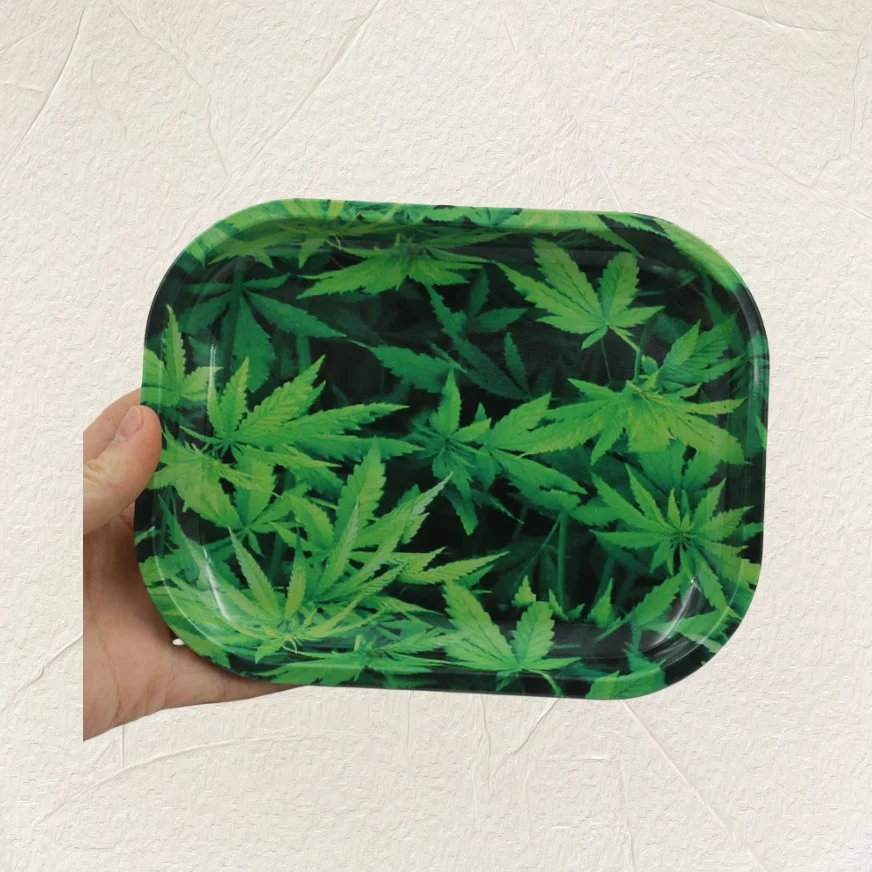 Title 1, Maple Leaf Type Cigarette Metal Plate. Keep you...