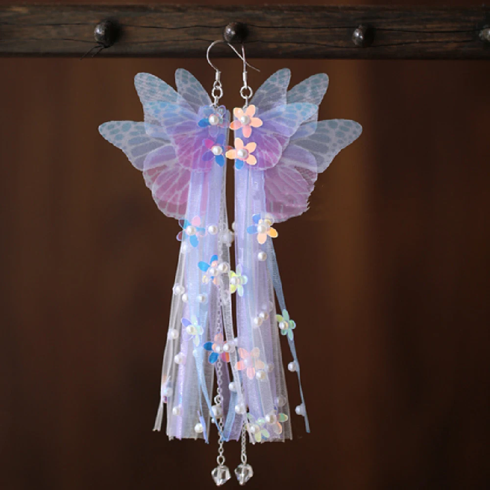 Brincos de Borboleta Fashion Dream Elf — foto 2