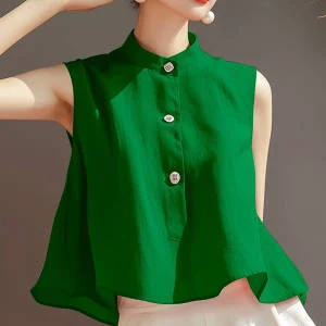 Title 2, Fashion Everything Sleeveless Solid Color Loose...