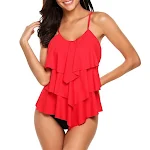 European and American sexy multi-layer swimsuit enhances your figure with style and confidence, enjoy the sun and beach, — photo 1