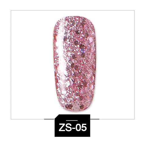 Title 4, Esmalte de unhas com fototerapia glitter, cola ...