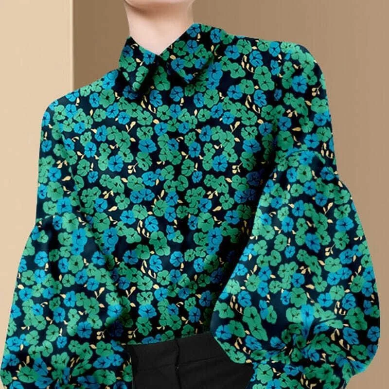 Title 4, Ladies Floral Shirt Womens Design Sense
