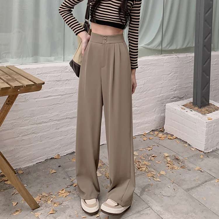 Title 6, Womens High Waist Drape Casual Pants Small Sui...