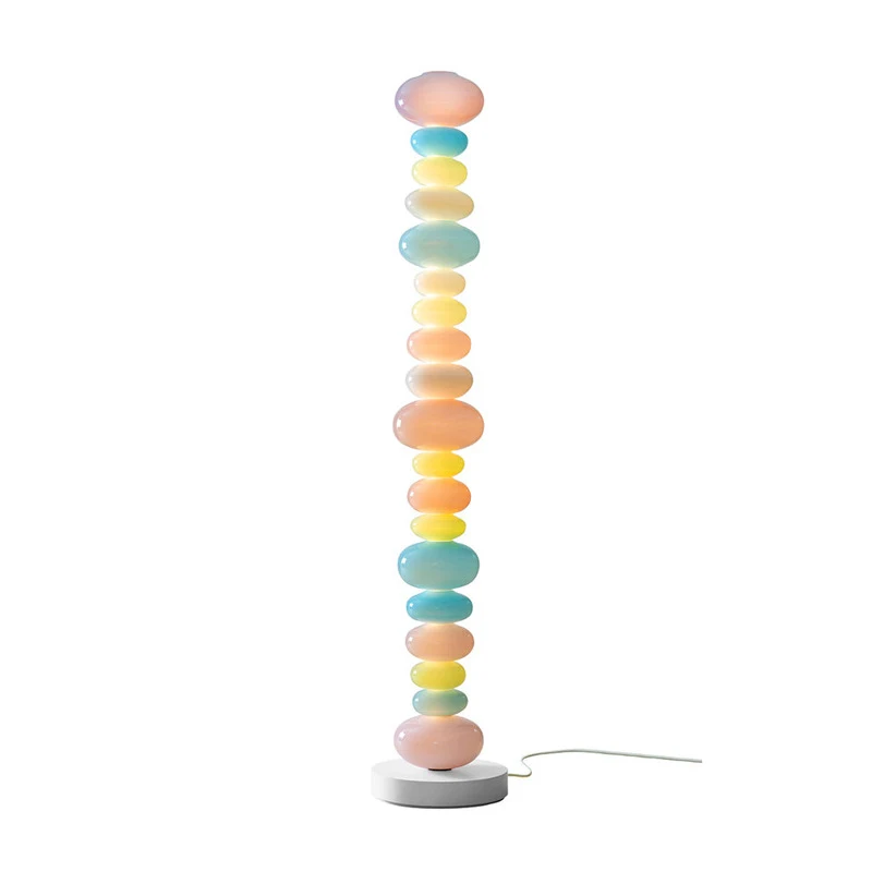 Title 1, Rainbow Candy Floor Lamp for Girls Macaron Desi...