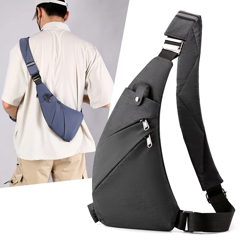 Title 2, Multifunctionele borsttas voor heren, crossbody...