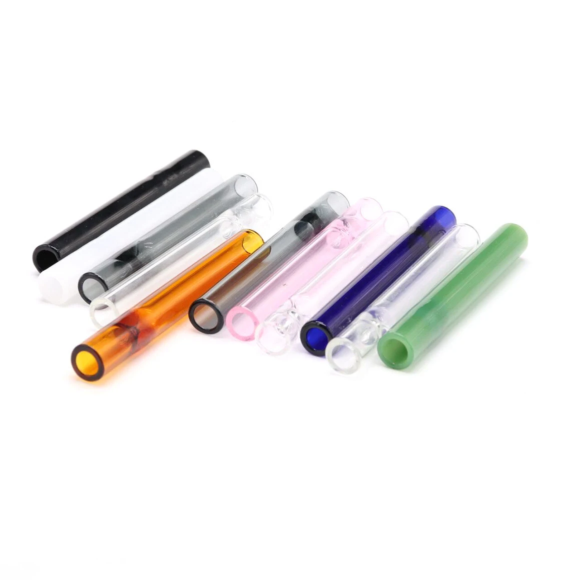 Title 7, Color Borosilicate Glass Smoke Tube Juice Straw...