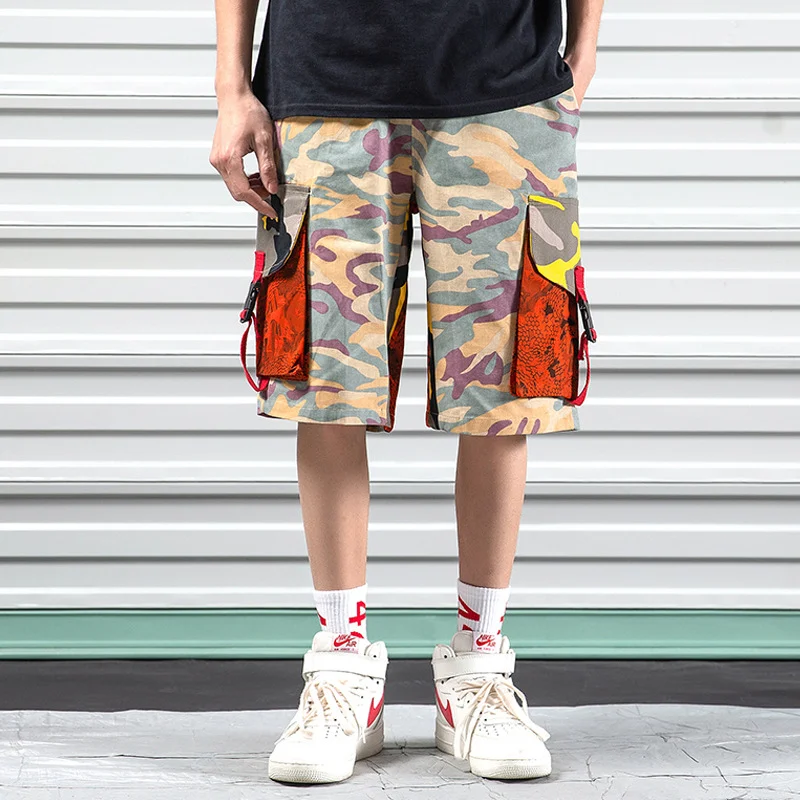 Title 6, Mens Chinese style cargo shorts for everyday c...