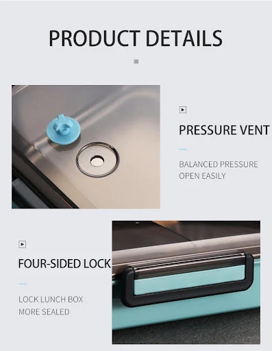 Title 7, Stainless steel insulated lunch box