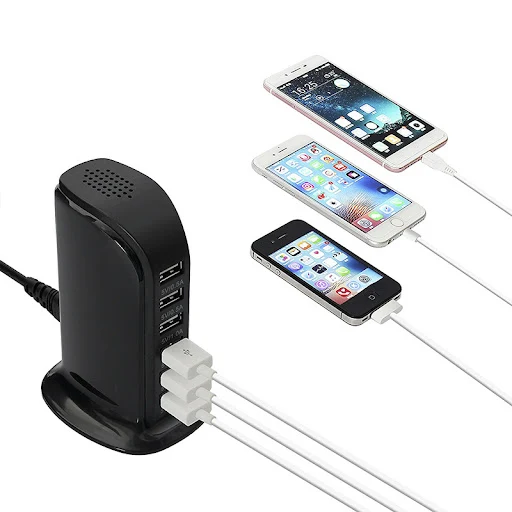 Title 16, Cargador USB de 30W vertical universal multipue...