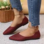 Women's Flat Soft Leather Pointed Toe Shoes Comfortable and stylish footwear for everyday wear Enjoy all-day comfort wit — photo 26
