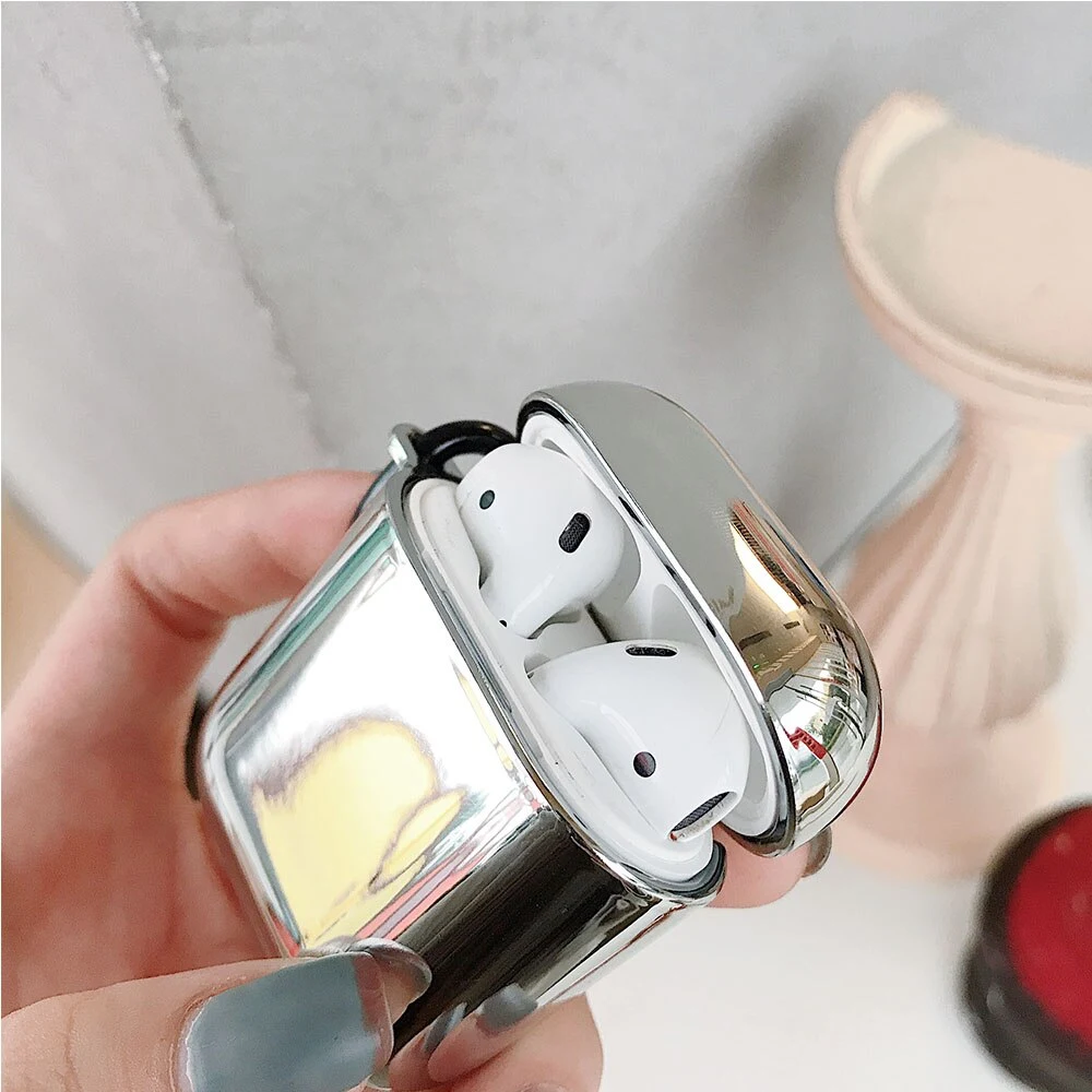 Title 16, Apple compatible mirrored earphone box. Stylish...
