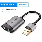 USB External Sound Card 15cm