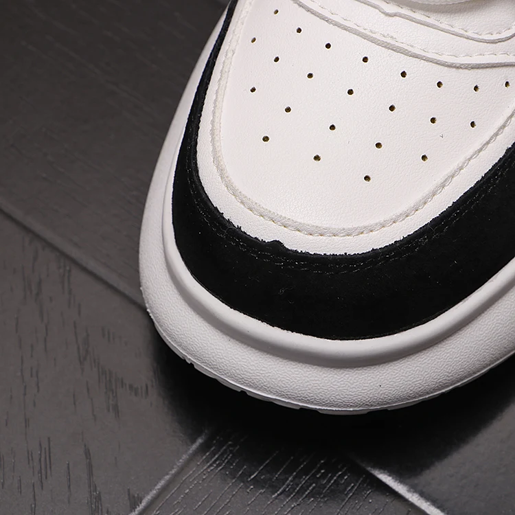 Jeugd Trend Veelzijdige Board Schoenen voor jonge mannen. Comfortabele en stijlvolle schoenen voor dagelijks gebruik en vrije tijd. — foto 4