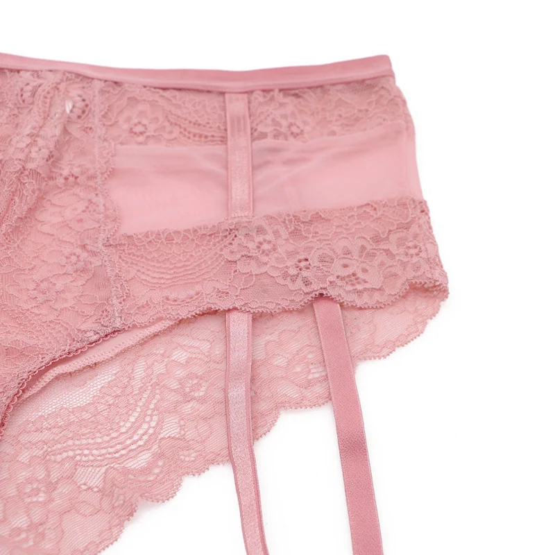 Title 5, High Waist Underwear Womens Lace Crotch Hip Pl...