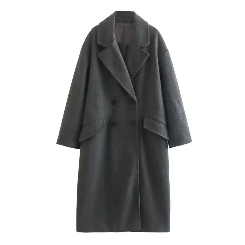 New European and American Women's Coat. Provides warmth and style, perfect for winter. A comfortable and elegant coat fo — photo 6
