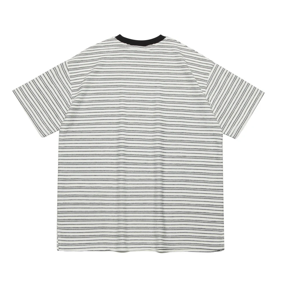 Title 11, Maglione da uomo a righe girocollo, in maglia, ...