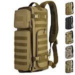 Army Fan Tactical Airborne Bag, Durable Outdoor Backpack, Large Capacity, Perfect for Hiking, Camping, Adventure, and Ta — photo 2