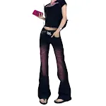 Dames jeans in plus size retro licht uitlopend voor een flatterende look en optimaal draagcomfort. Perfect voor een casual elegante uitstraling en dagelijks gebruik — foto 2