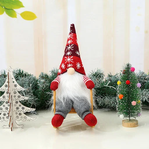 Title 7, Christmas Decoration Props Featuring Snowflake,...