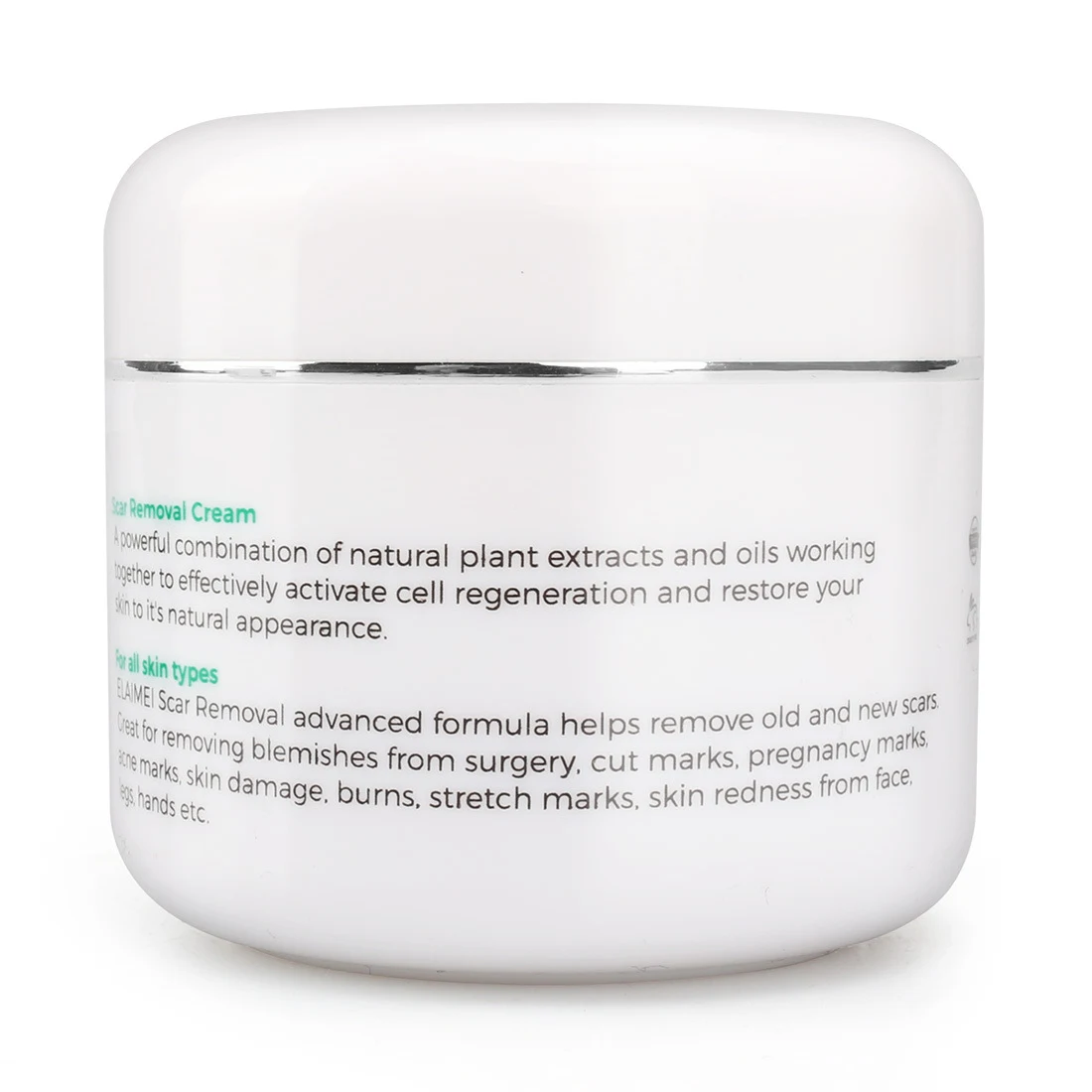 Crema Skin Rebound para cicatrices, sin cicatrices. Elimina cicatrices de acné, estrías y repara la piel facial. Crema para el rostro. — foto 9